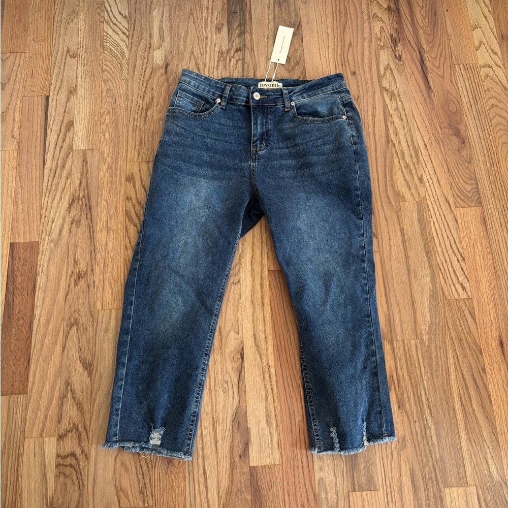 Luvamia Jeans Blue Denim Stretch M NWT - Picture 2 of 4
